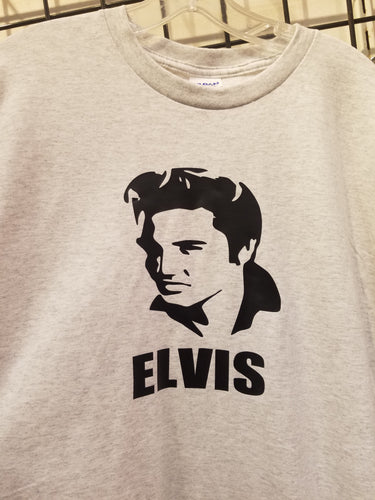 Elvis Short Sleeve Grey T Shirt