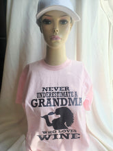 Load image into Gallery viewer, Grandma-Wine Shirt / Short Sleeve